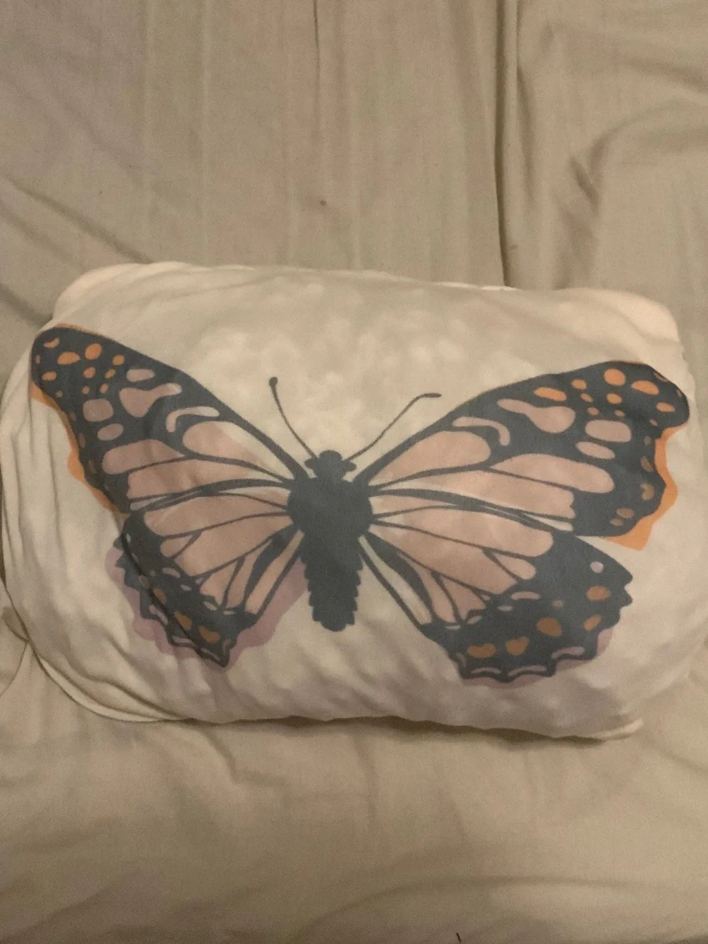 Butterfly pillow